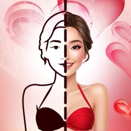 Bikini Valentine AI Face Swap