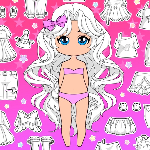 Chibi Coloring Dress Up