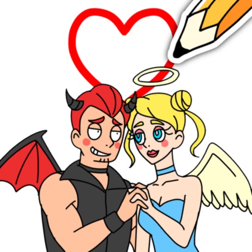 DrawHappyAngel