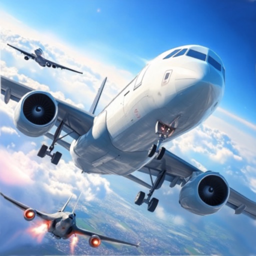 Jet Fighter Airplane Racing