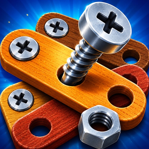 Nuts & Woods: Screw Puzzle