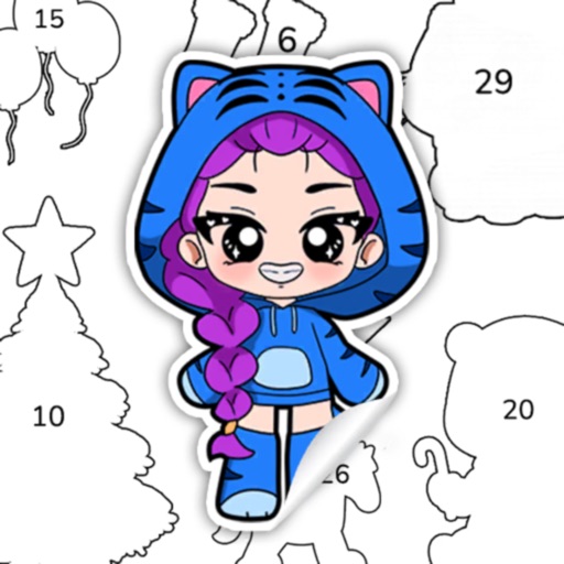 Sticker By Number: Puzzle Game